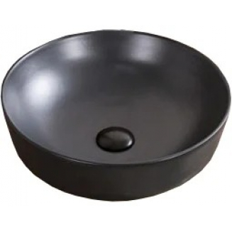 Раковина накладная BELBANGO BB1315-H301 черная матовая