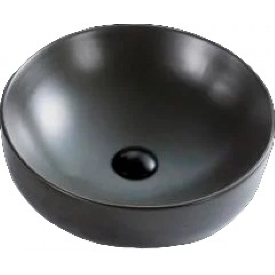 Раковина накладная BELBANGO BB1315-H311 серая матовая