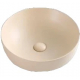 Раковина накладная BELBANGO BB1315-H316 бежевая матовая