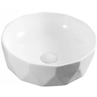 Раковина накладная BELBANGO BB1409 белая