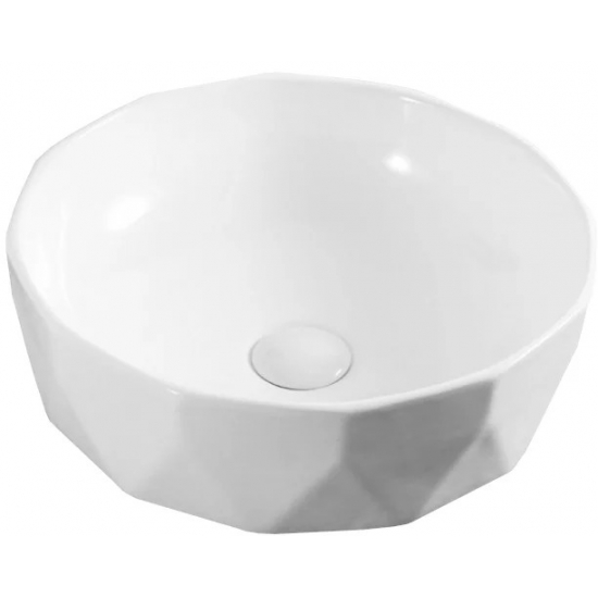 Раковина накладная BELBANGO BB1409 белая