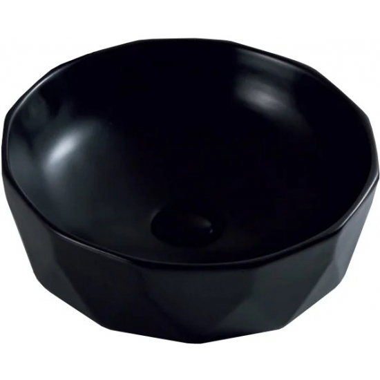 Раковина накладная BELBANGO BB1409H301 чёрная