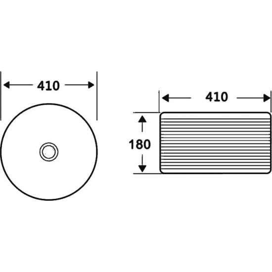 Раковина накладная BELBANGO BB1420