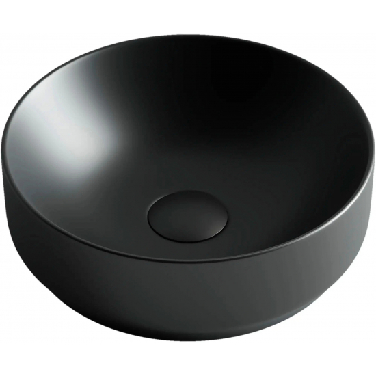 Раковина накладная CERAMICANOVA Element CN6007 черный матовый