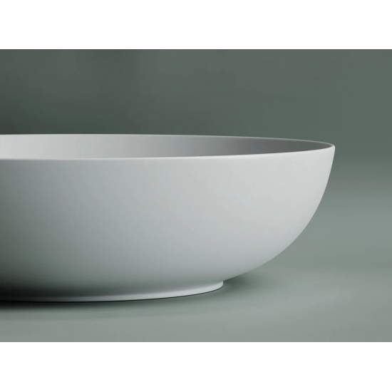 Раковина накладная CERAMICANOVA Element CN6017MW белая матовая