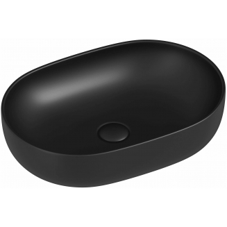 Раковина накладная CERAMICANOVA Element CN6047MB черная матовая