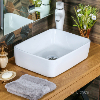 Раковина накладная MELANA MLN-7050H-805