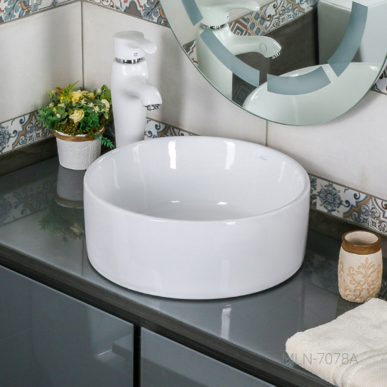 Раковина накладная MELANA MLN-7078A-805