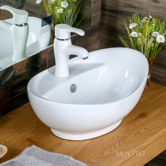 Раковина накладная MELANA MLN-7167-805