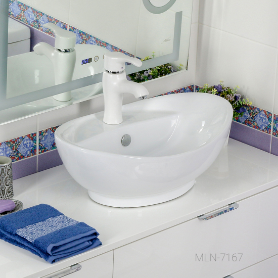 Раковина накладная MELANA MLN-7167-805