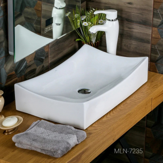 Раковина накладная MELANA MLN-7235-805