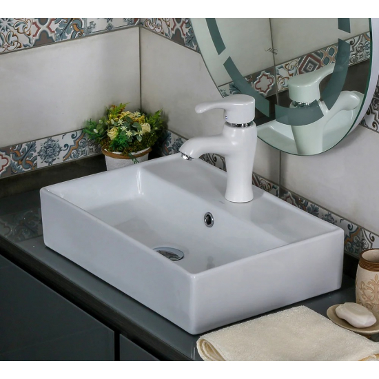 Раковина накладная MELANA MLN-7657D-805