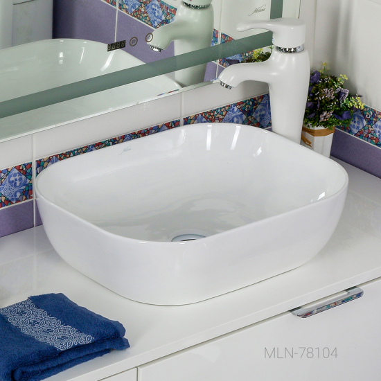 Раковина накладная MELANA MLN-78104-805