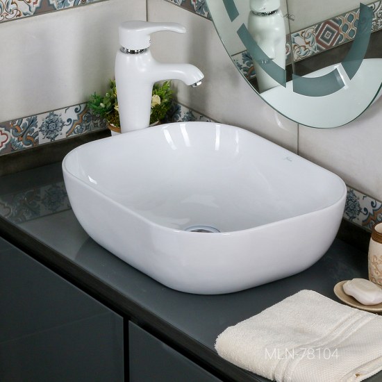 Раковина накладная MELANA MLN-78104-805