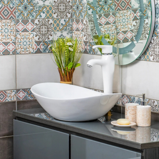 Раковина накладная MELANA MLN-7811A-805