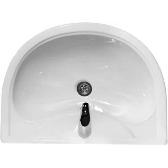 Раковина ОСКОЛЬСКАЯ КЕРАМИКА Престиж Престиж 55 с пьедесталом, белая