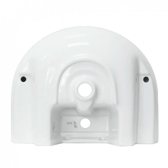 Раковина SANITA Эталон 55 белая, с пьедесталом