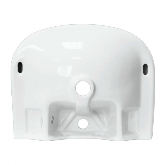 Раковина SANITA Комфорт 48 белая, с пьедесталом