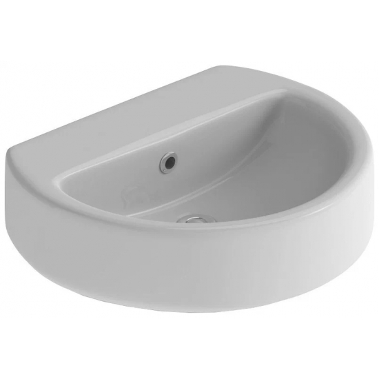 Раковина SANITA LUXE Best 56 c полупьедесталом 