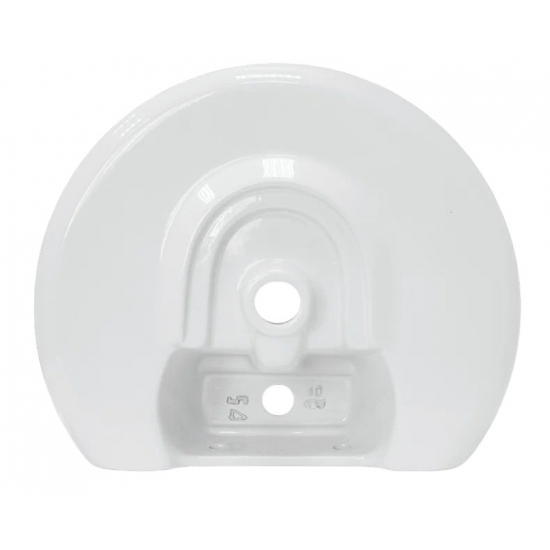 Раковина SANITA LUXE Best 56 c полупьедесталом 