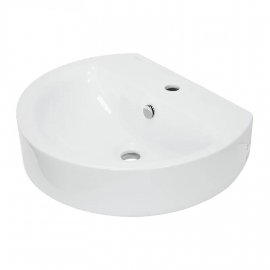 Раковина SANITA LUXE Best 56 c полупьедесталом 