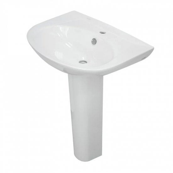 Раковина SANITA LUXE Classic Luxe 65 с пьедесталом