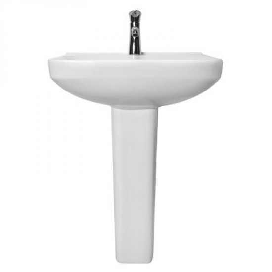 Раковина SANITA LUXE Next 60 c пьедесталом