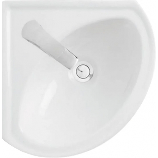 Раковина SANITA Веер 36x36 угловая