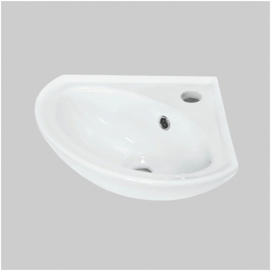 Раковина SANITA Веер 36x36 угловая