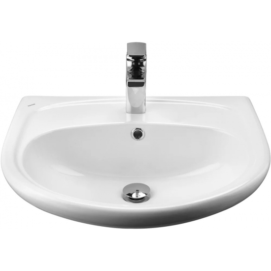 Раковина SANTEK Анимо 60 см 1WH110508, с пьедесталом