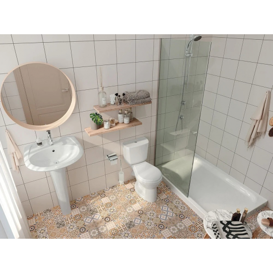 Раковина SANTEK Бриз 50 см 1WH110451, с пьедесталом