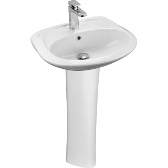 Раковина SANTEK Бриз 55 см 1WH110460, с пьедесталом