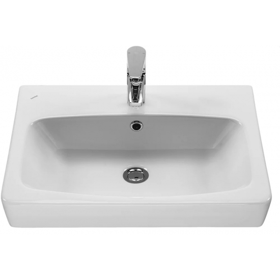 Раковина SANTEK Нео 55 см 1WH302185 + Пьедестал 1WH302182 белый