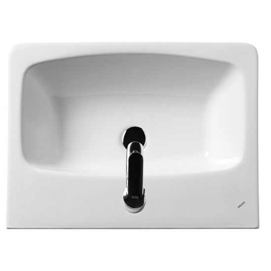 Раковина SANTEK Нео 60 см 1WH302186 + Пьедестал 1WH302182 белый