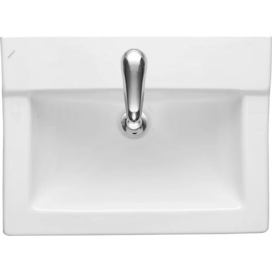 Раковина SANTERI Орион 57 см белая, с пьедесталом