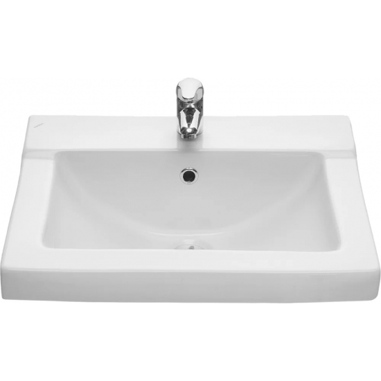 Раковина SANTERI Орион 57 см белая, с пьедесталом