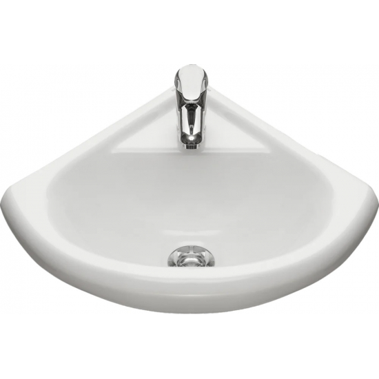 Раковина SANTERI Радиан угловая, на одно отверстие