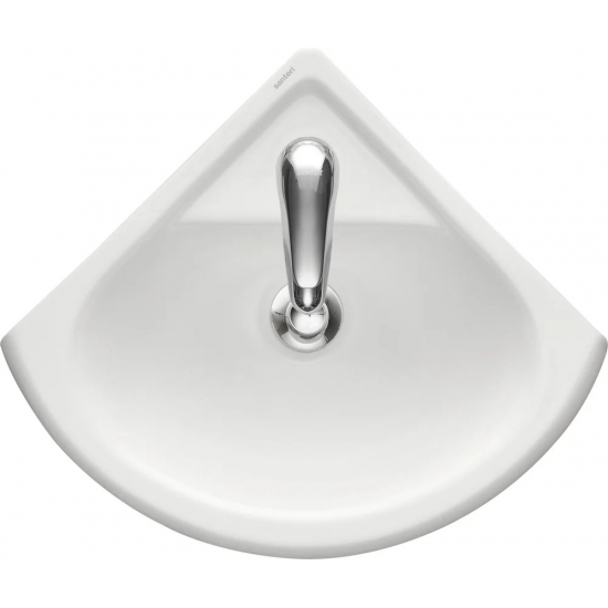 Раковина SANTERI Радиан угловая, на одно отверстие