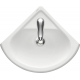Раковина SANTERI Радиан угловая, на одно отверстие