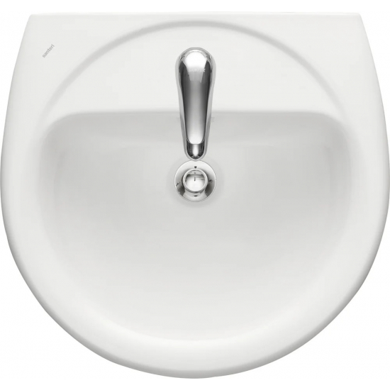 Раковина SANTERI Соната 50 см на белая, с пьедесталом