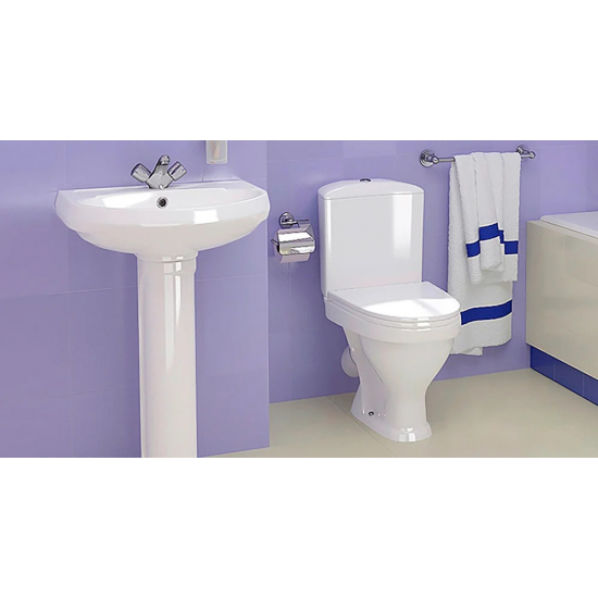 Раковина SANTERI Вест 57 см, с пьедесталом