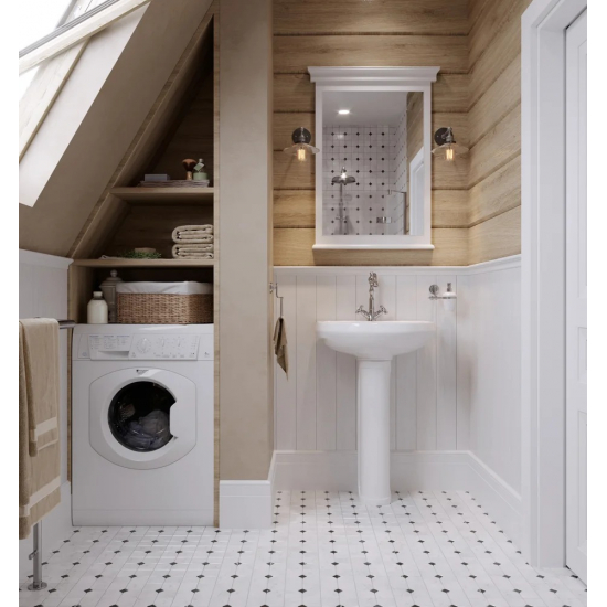 Раковина SANTERI Вест 57 см, с пьедесталом