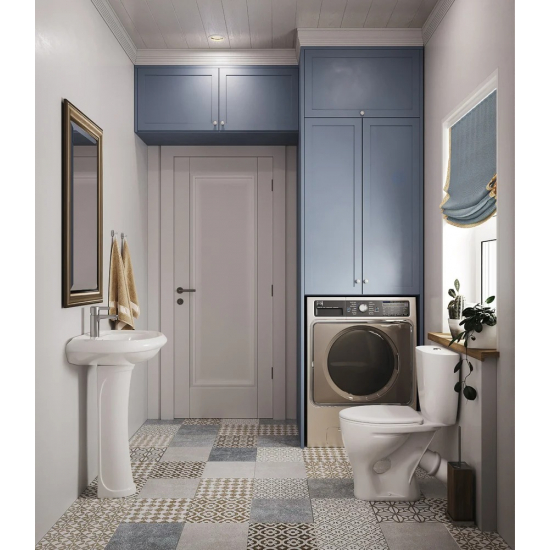 Раковина SANTERI Воротынский 57 см белая, с пьедесталом