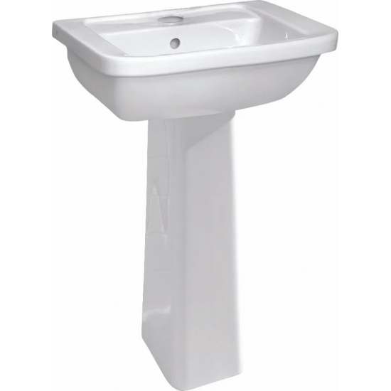 Раковина VITRA Form 55 см 300 9602B003 с пьедесталом