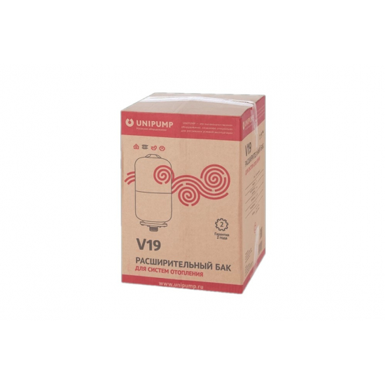 Расширительный бак отопления UNIPUMP 19 л вертикальный