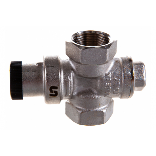 Редуктор давления UNI-FITT Compact 3/4 В никелированный, с отверстием под манометр 202N3140