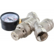 Редуктор давления VALTEC VT.082.N.04 1/2 с фильтром и манометром диап регул: 2 - 5, 5 бар 