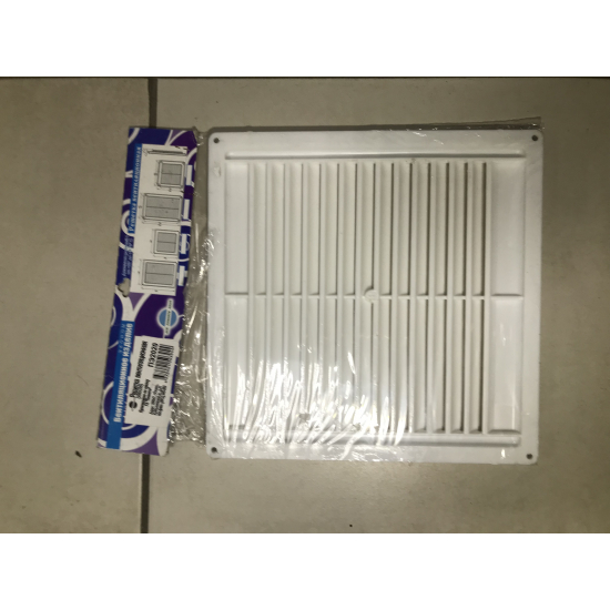 Решетка для вытяжки 20x20 см ABS-пластик