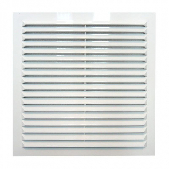 Решетка для вытяжки 20x20 см ABS-пластик