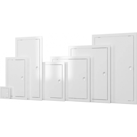 Ревизионный люк EVECS Л1010Р Ivory  10x10 см ABS-пластик